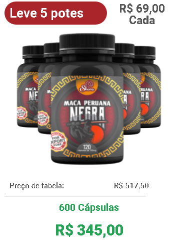 Maca peruana negra preço 5 - MACA PERUANA NEGRA Funciona? Bula, Composição, Fórmula, Ingredientes, preço → Comprar