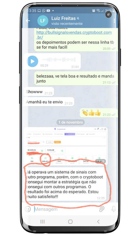 sinais premium depoimentos 4 - SINAIS PREMIUM vale a pena? Veja o que as Pessoas estão Falando