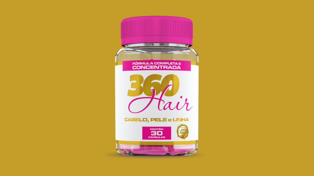 360 HAIR Funciona Bula, Composição, Ingredientes, Fórmula, preço, Comprar