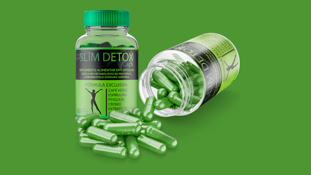 SLIM DETOX CAPS Funciona Bula, Composição, Ingredientes, Fórmula, preço, Comprar