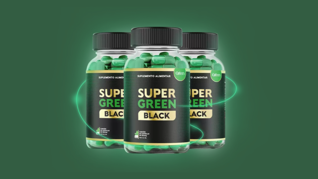 SUPER GREEN BLACK Funciona Bula, Composição, Ingredientes, Fórmula, preço, Comprar