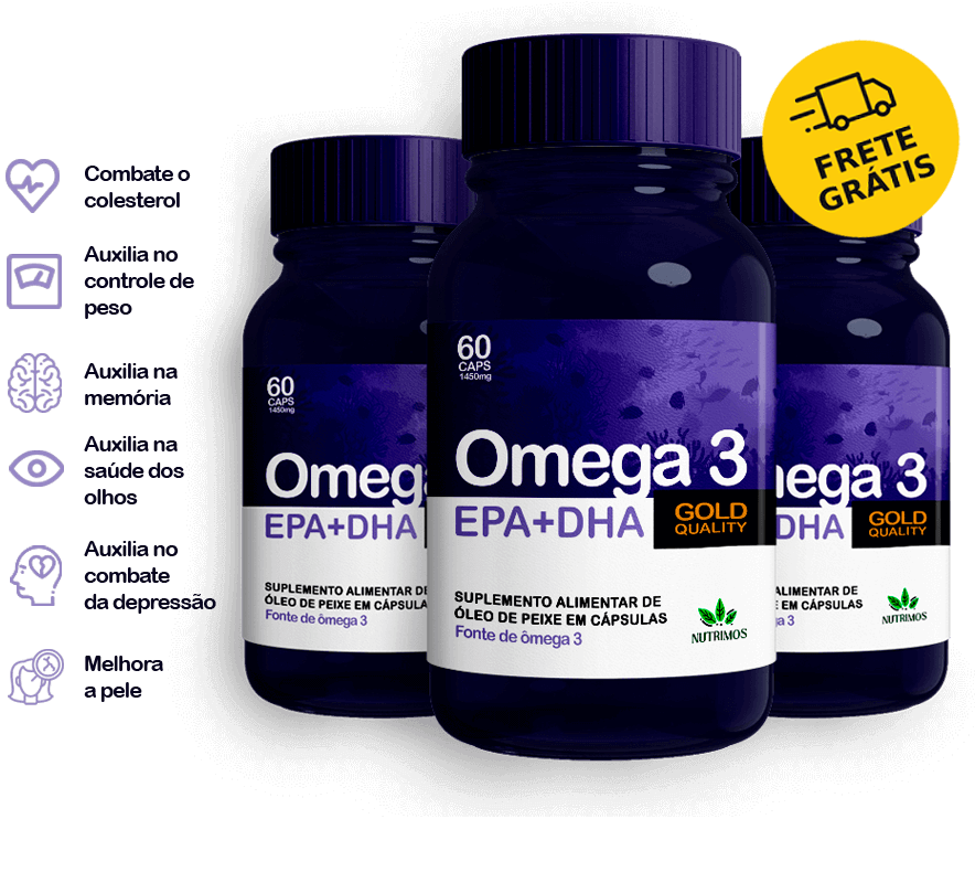 ÔMEGA 3 GOLD QUALITY Funciona