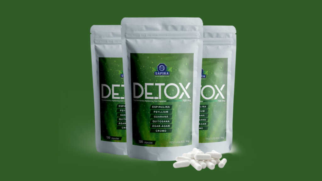 DETOX SAFIRA Funciona Bula, Composição, Ingredientes, Fórmula, preço, Comprar