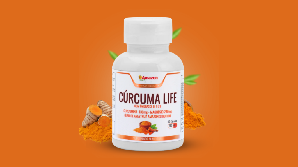 CÚRCUMA LIFE Funciona Bula, Composição, Ingredientes, Fórmula, preço, Comprar