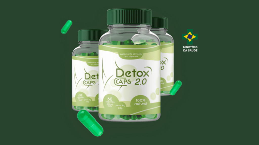 DETOX CAPS 2.0 Funciona Bula, Composição, Ingredientes, Fórmula, preço, Comprar