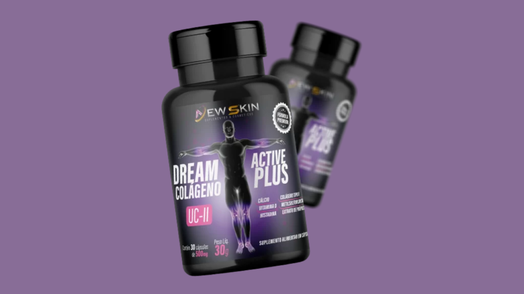 DREAM COLÁGENO ACTIVE PLUS Funciona Bula, Composição, Ingredientes, Fórmula, preço, Comprar