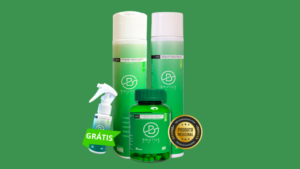 TRATAMENTO ANTIQUEDA BRUTUS HAIR Funciona Bula, Composição, Ingredientes, Fórmula, preço, Comprar