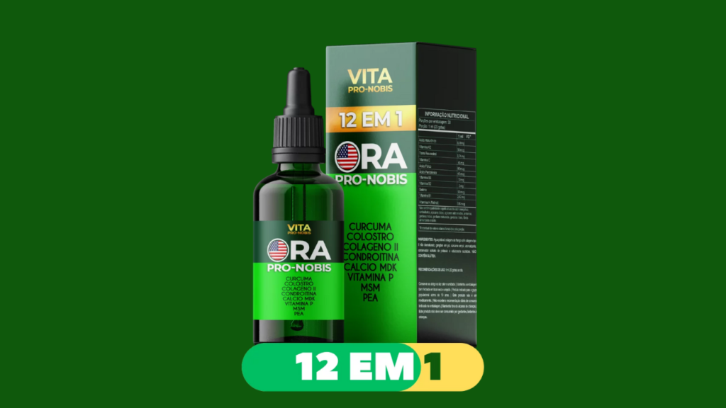 VITA-PRO-NÓBIS Funciona Bula, Composição, Ingredientes, Fórmula, preço, Comprar