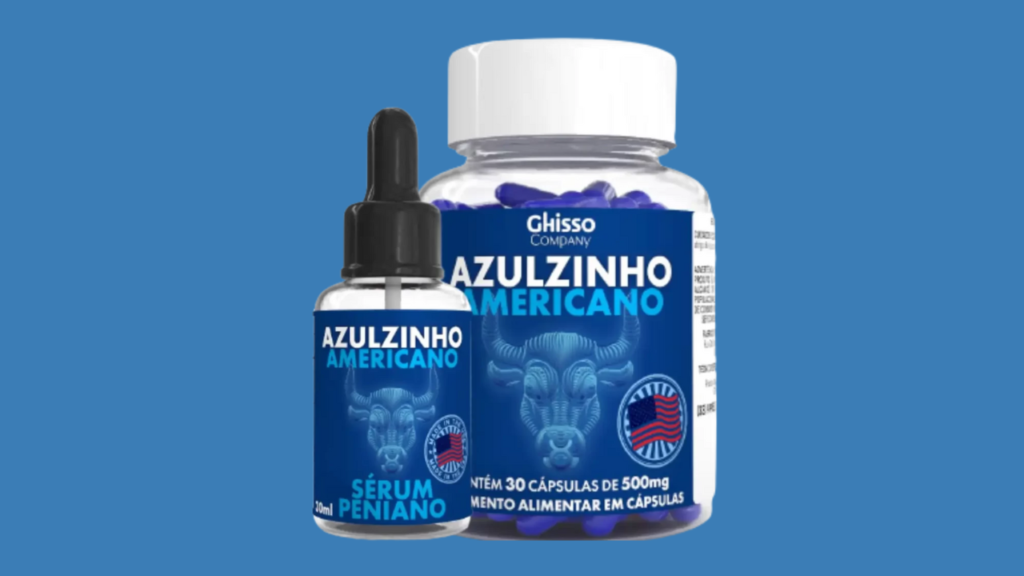 AZULZINHO AMERICANO Funciona Bula, Composição, Ingredientes, Fórmula, preço, Comprar