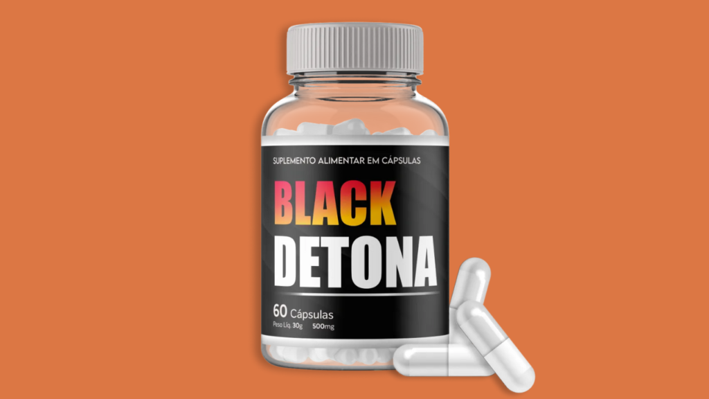 BLACK DETONA Funciona Bula, Composição, Ingredientes, Fórmula, preço, Comprar