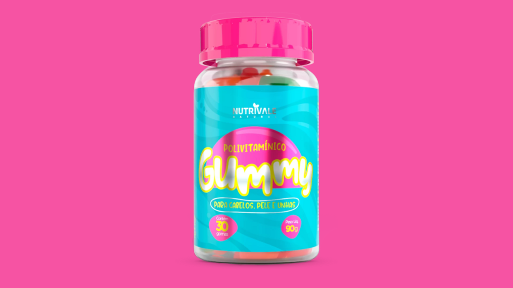 GOMA GUMMY NUTRIVALE Funciona Bula, Composição, Ingredientes, Fórmula, preço, Comprar