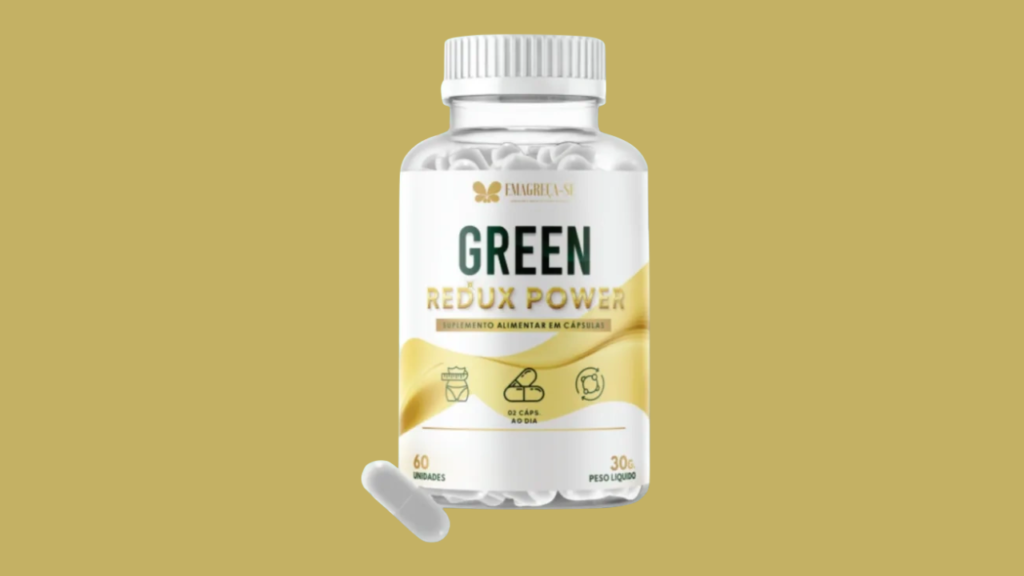 GREEN REDUX POWER Funciona Bula, Composição, Ingredientes, Fórmula, preço, Comprar