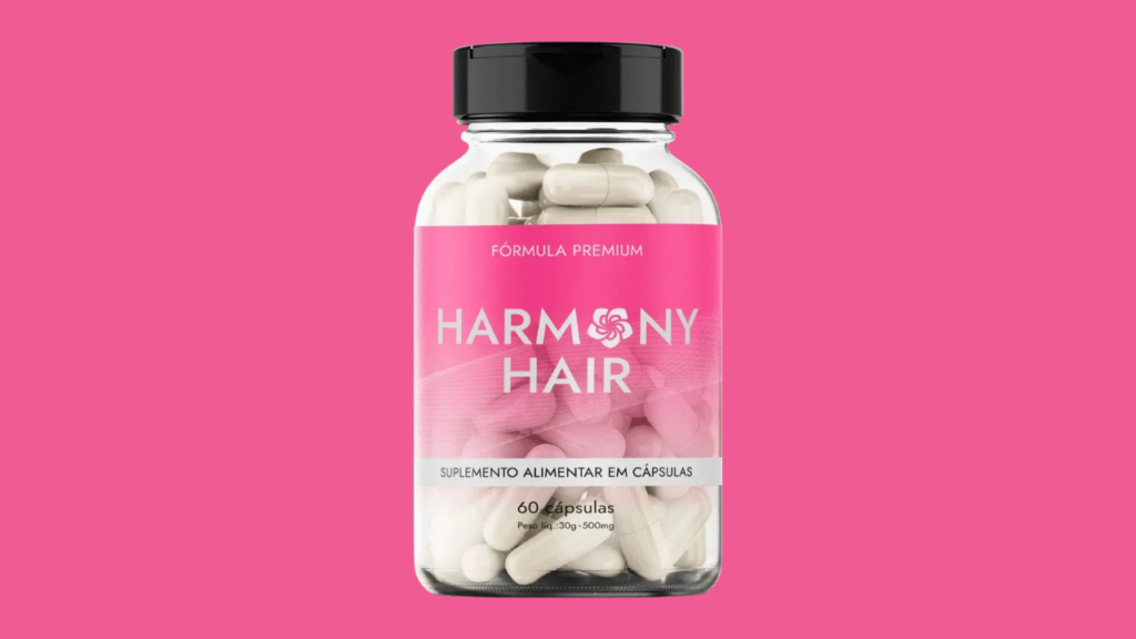 HARMONY HAIR Funciona Bula, Composição, Ingredientes, Fórmula, preço, Comprar