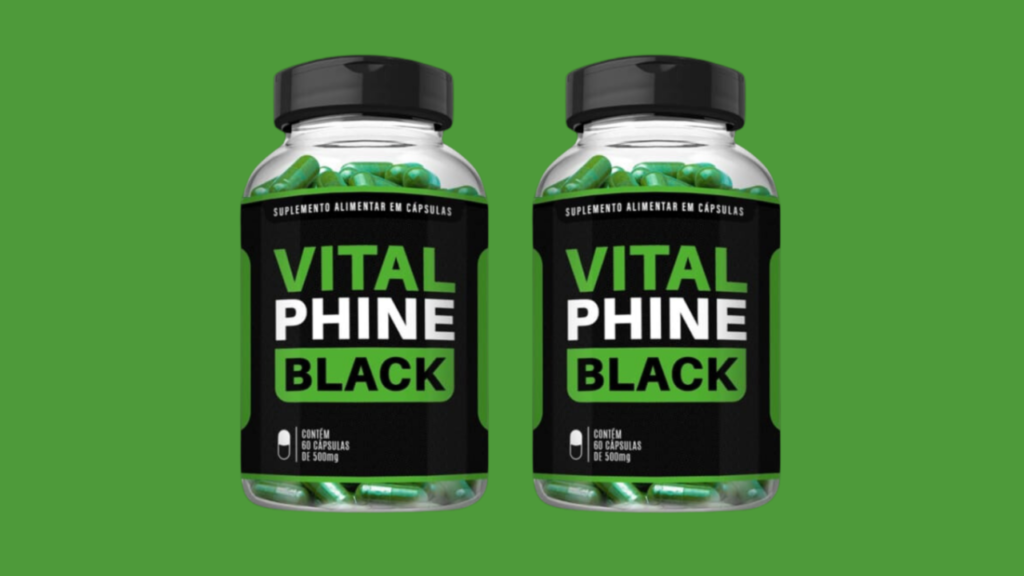 VITAL PHINE BLACK Funciona Bula, Composição, Ingredientes, Fórmula, preço, Comprar