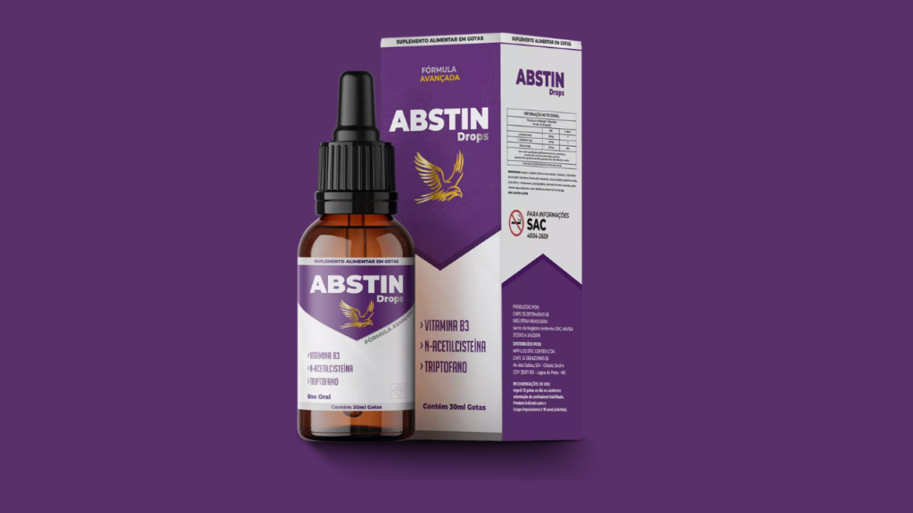 ABSTIN DROPS Funciona Bula, Composição, Ingredientes, Fórmula, preço, Comprar
