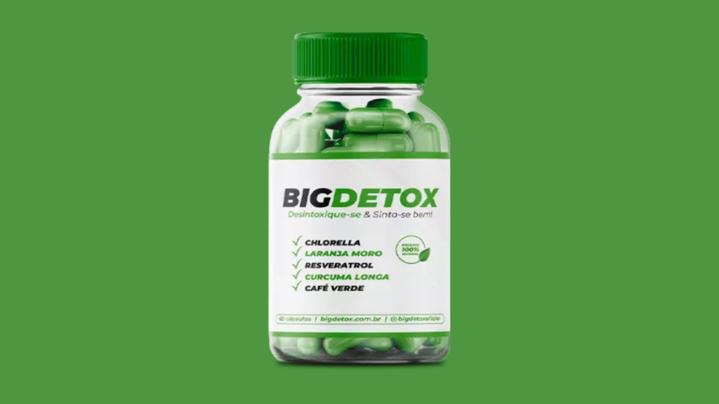 BIG DETOX Funciona Bula, Composição, Ingredientes, Fórmula, preço, Comprar