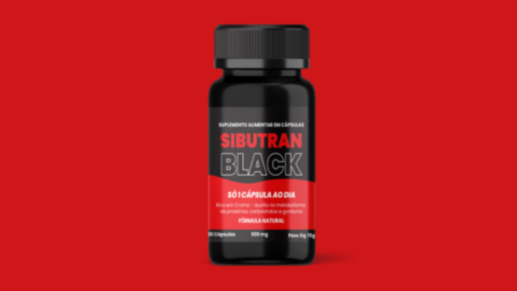 SIBUTRAN BLACK Funciona Bula, Composição, Ingredientes, Fórmula, preço, Comprar