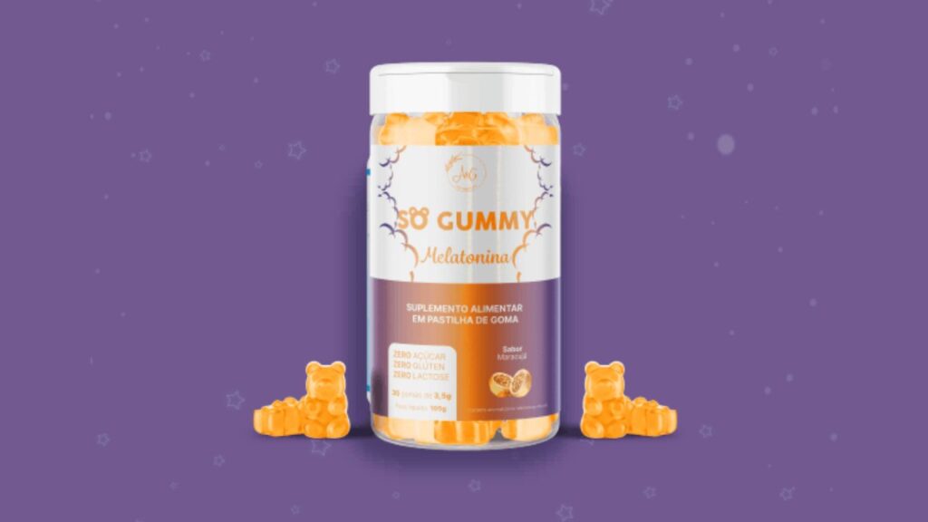 SO GUMMY MELATONINA Funciona Bula, Composição, Ingredientes, Fórmula, preço, Comprar