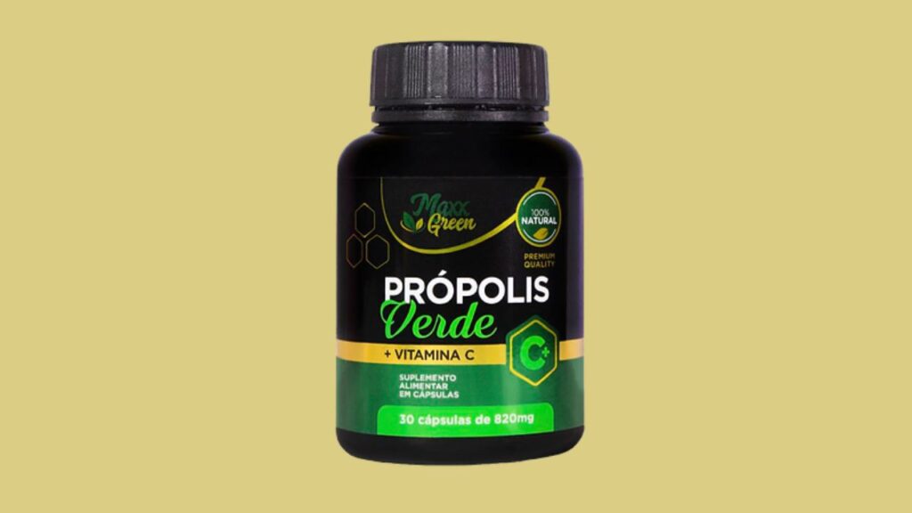 PRÓPOLIS VERDE MAXX GREEN Funciona Bula, Composição, Ingredientes, Fórmula, preço, Comprar